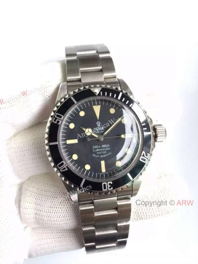 Replica Tudor Vintage Submariner Rotor Stainless Steel Mens Watch